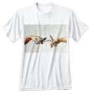 Capella Sistina ||| Tshirt Svapa(u)tore ...dove Svapo e Arte si incontrano..