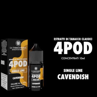 Aroma Tabaccheria 4pod Cavendish (10 ml)