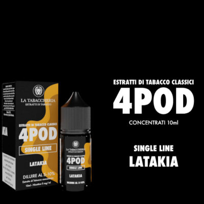 Aroma Tabaccheria 4pod Latakia (10 ml)