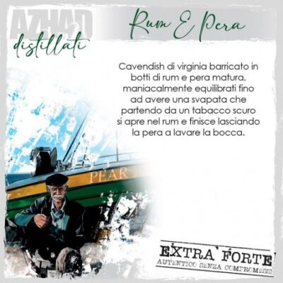 Azhad Elixirs Rum e Pera - Distillati (20ml)