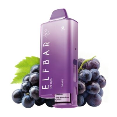 Elf Bar 7000 Luxe  - Grape Ice
