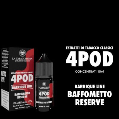 Aroma Tabaccheria 4pod Baffometto Reserve (10 ml)
