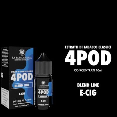 Aroma Tabaccheria 4pod E-cig  (10 ml)