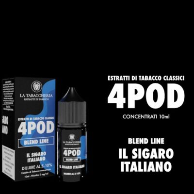 Aroma Tabaccheria 4pod Sigaro Italiano  (10 ml)