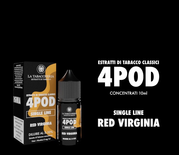 Aroma Tabaccheria 4pod Red Virginia (10 ml)