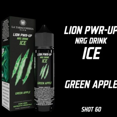 Green Apple - Linea Lion PWR-UP NRG Drink Ice